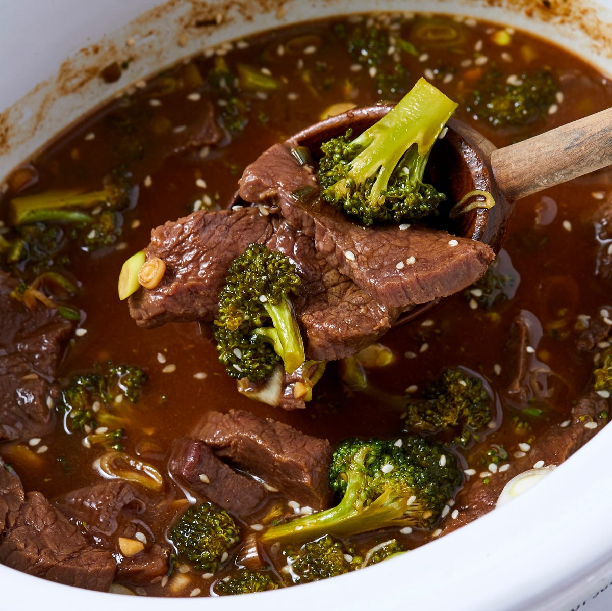 13. Slow Cooker Beef and Broccoli