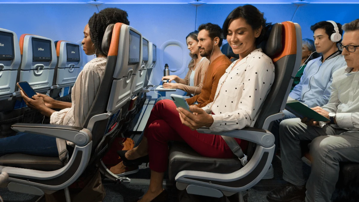2. JetBlue - Most Comfortable Economy Seats