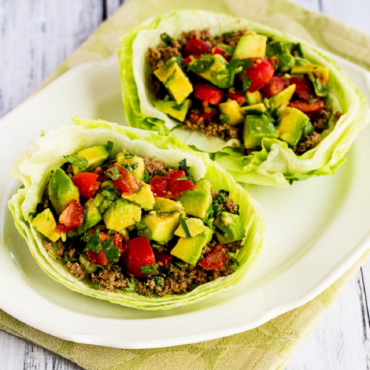2. Turkey Taco Lettuce Wraps