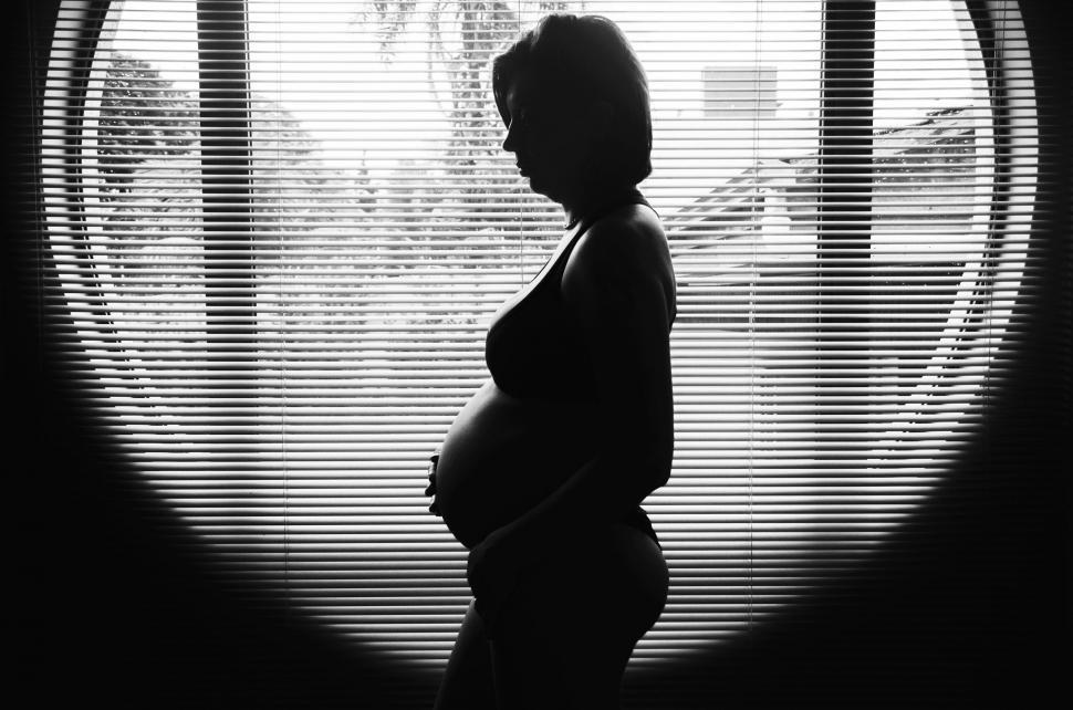 3. Silhouette Against a Window