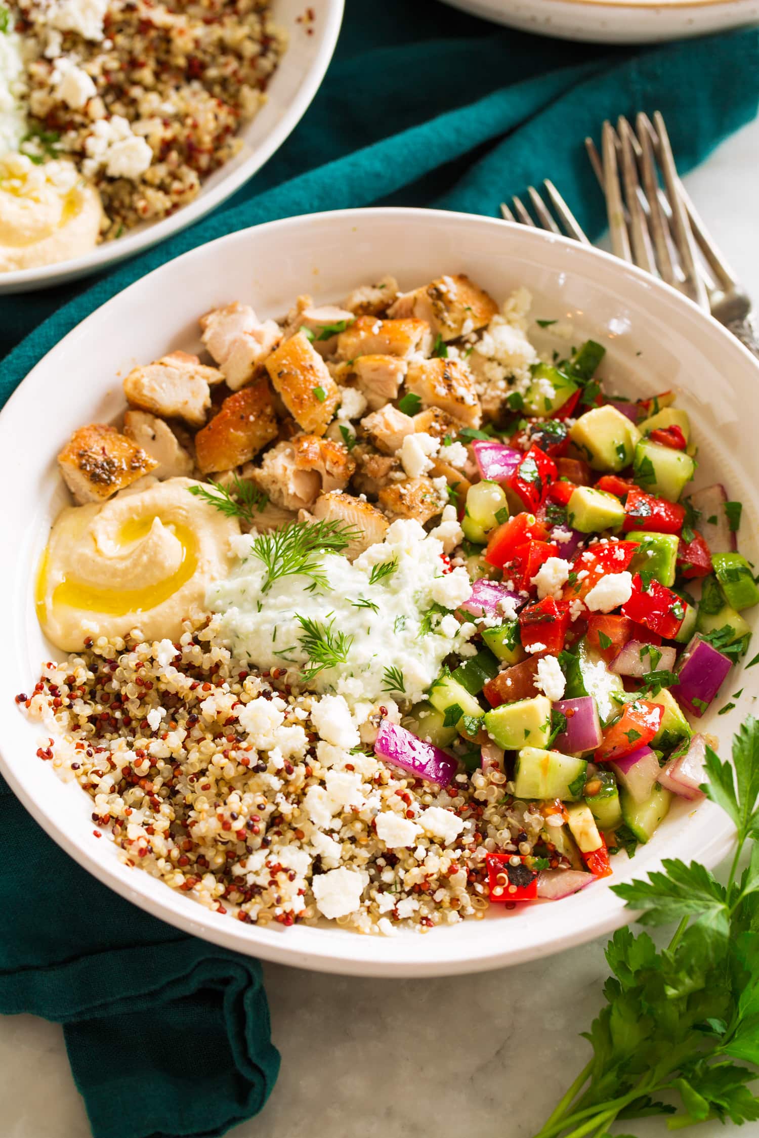4. Greek Chicken Bowls
