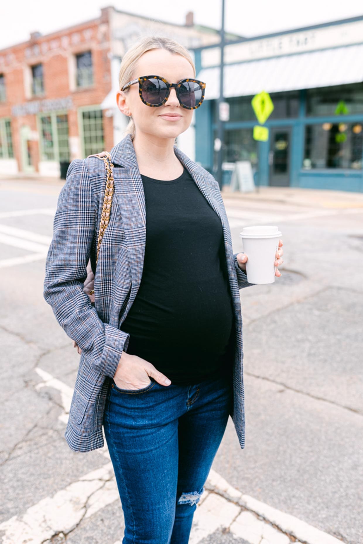 5. The Maternity Blazer