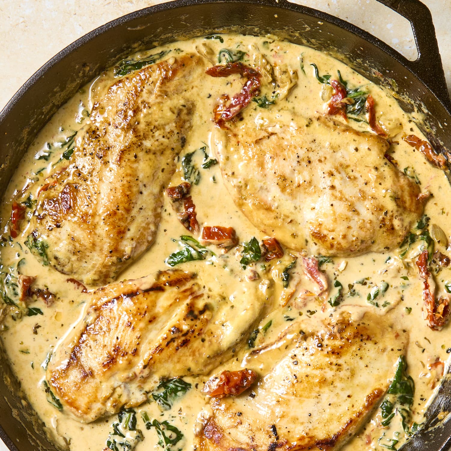 7. One-Pan Tuscan Chicken