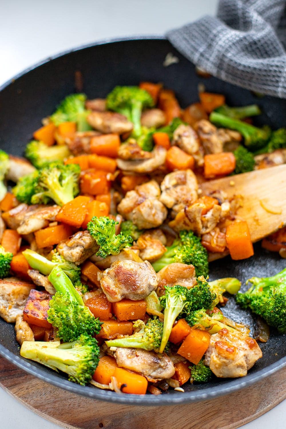 9. One-Pan Chicken and Vegetable Skillet