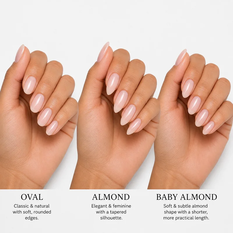 Almond vs Oval