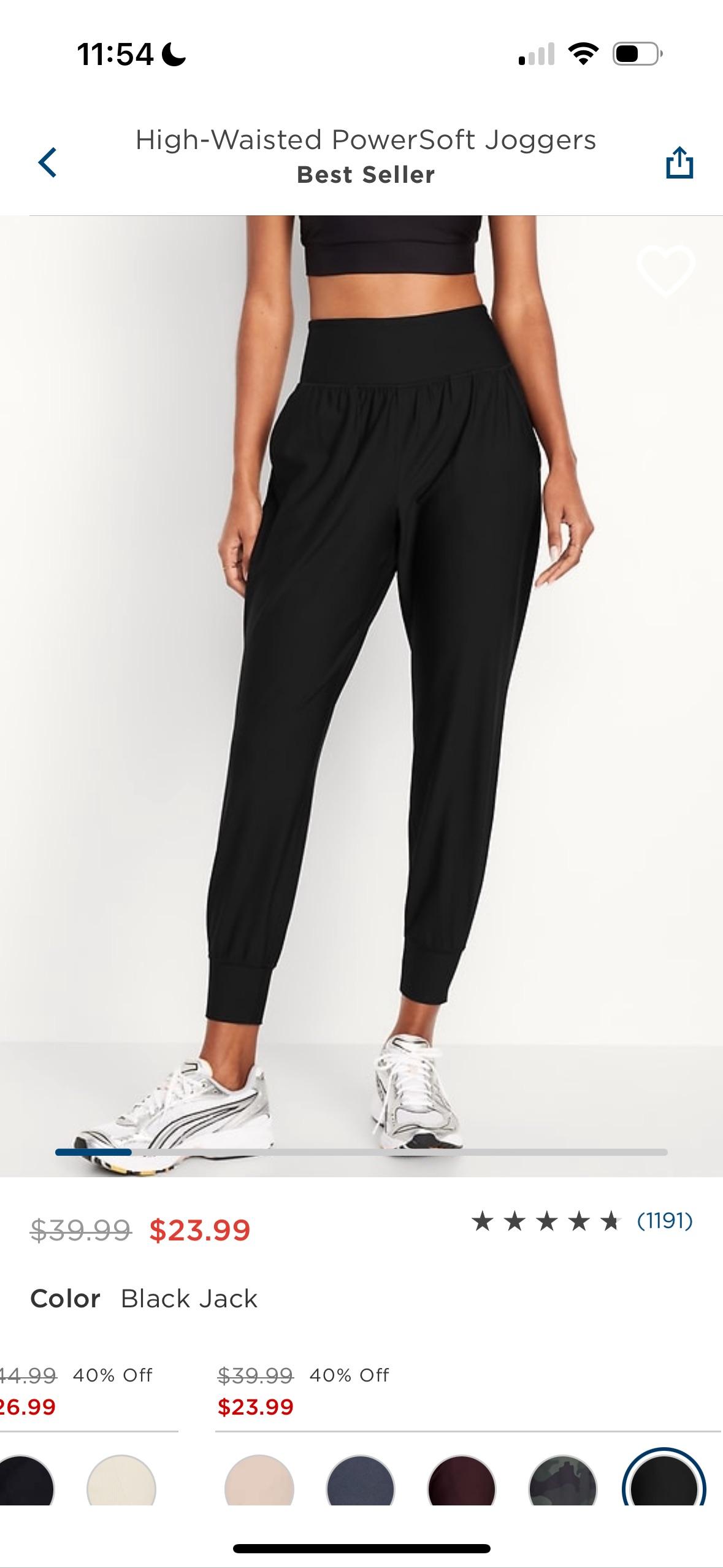 Athleta Salutation tight compared to Old Navy Active and Girlfriend Collective leggings flat lay