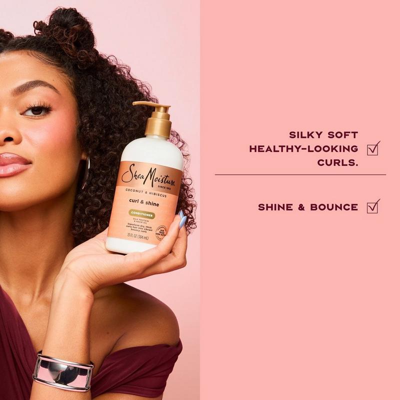 Best Leave-In: SheaMoisture Coconut and Hibiscus Curl and Shine Conditioner