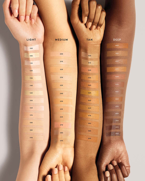 Fenty Beauty Pro Filt'r Soft Matte Concealer in shade 410 on marble vanity