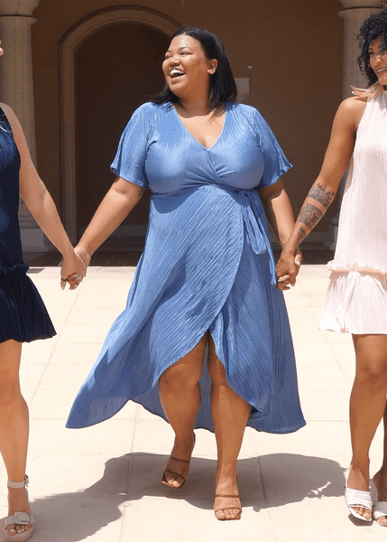 How A-Line Dresses Flatter Different Plus-Size Body Types