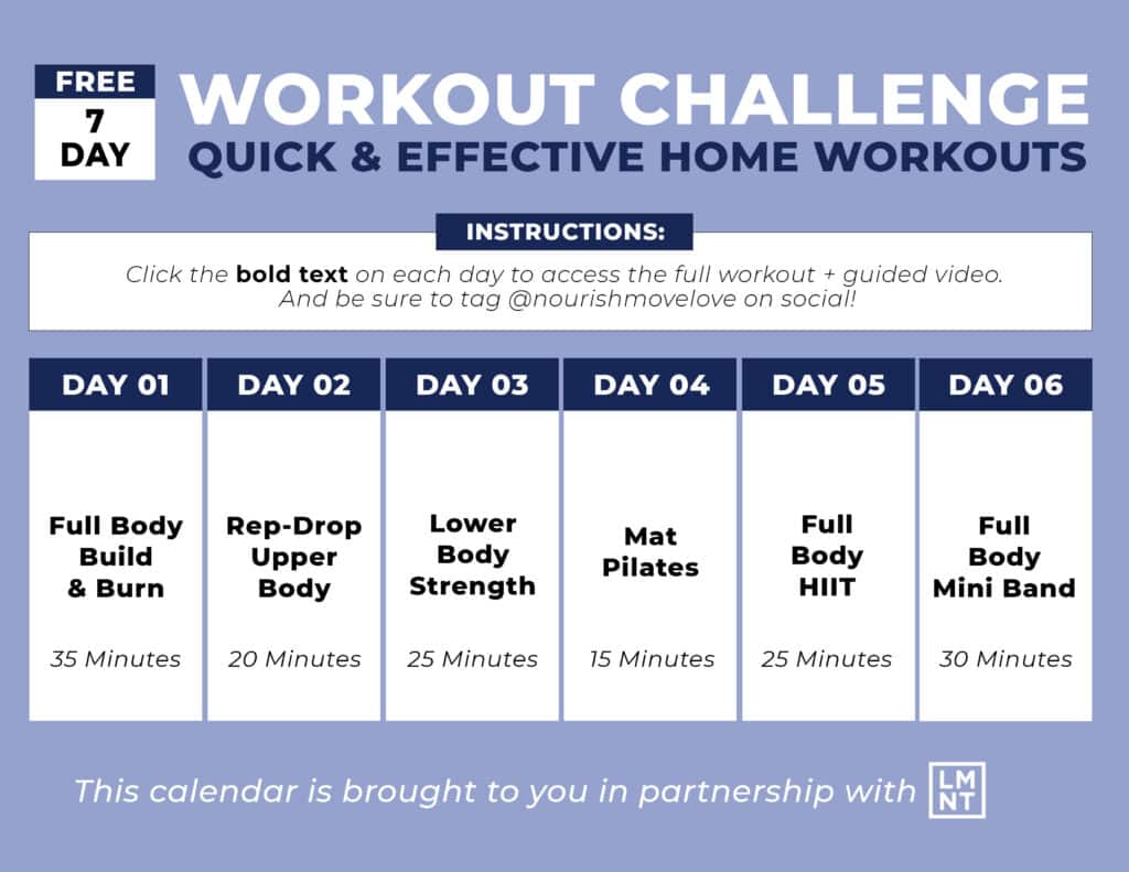 How many days per week should I do these workouts?