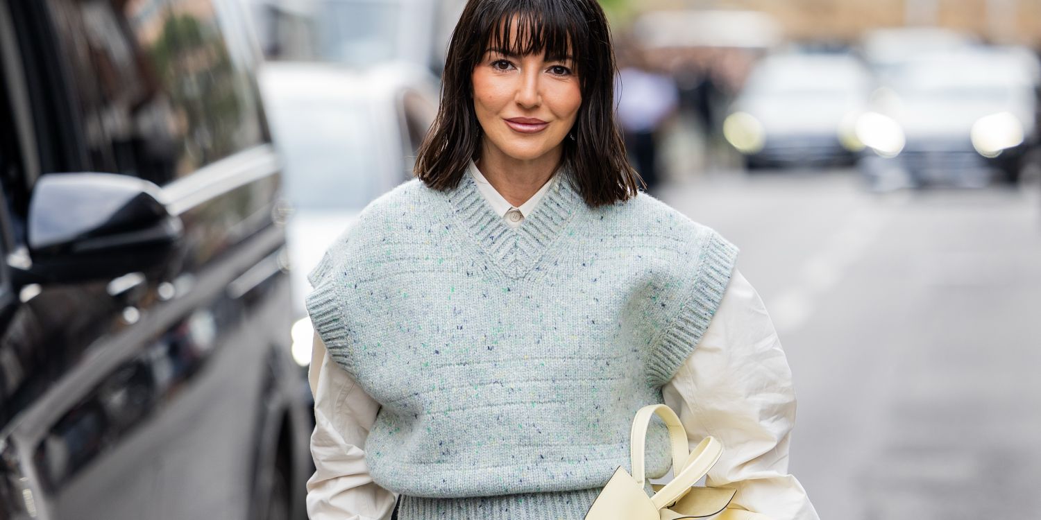 Look 12: The Sweater Vest Academic