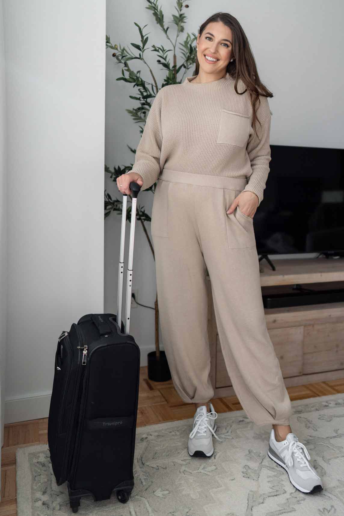 Outfit 12 - The Monochromatic Knit Look