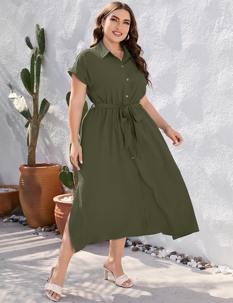 Outfit 13 - The Shirt Dress With a Belt