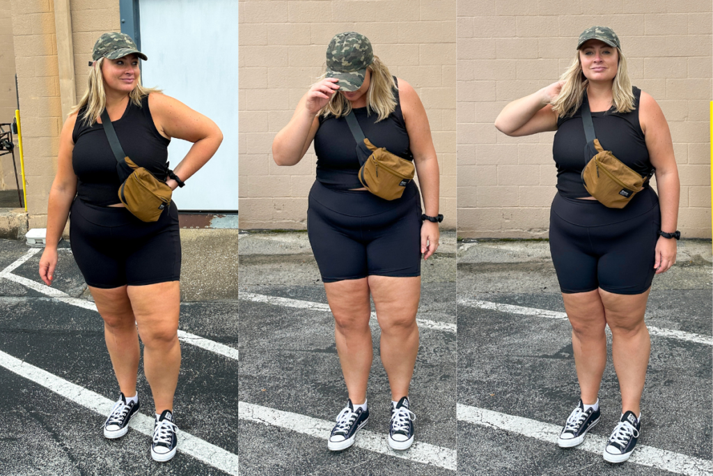 Outfit 8 - The Biker Shorts and Longline Tank