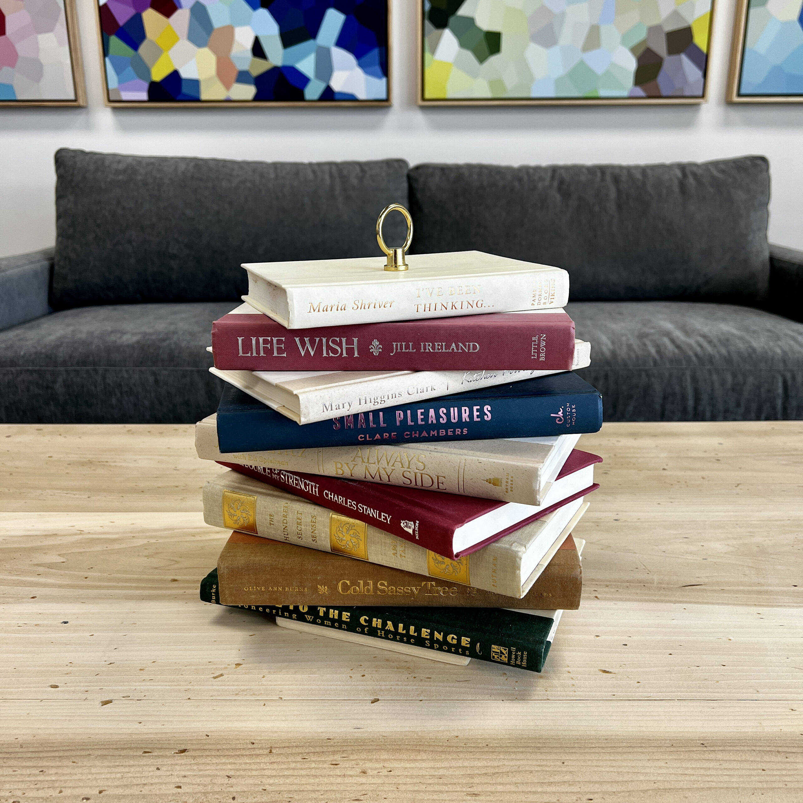 Project 10 - Decorative Book Stack Display