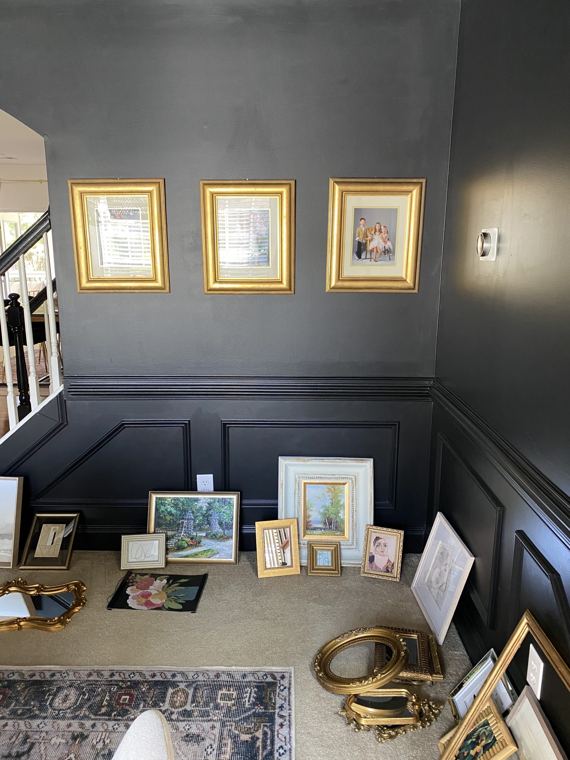 Project 2 - Gallery Wall with Thrifted Frames