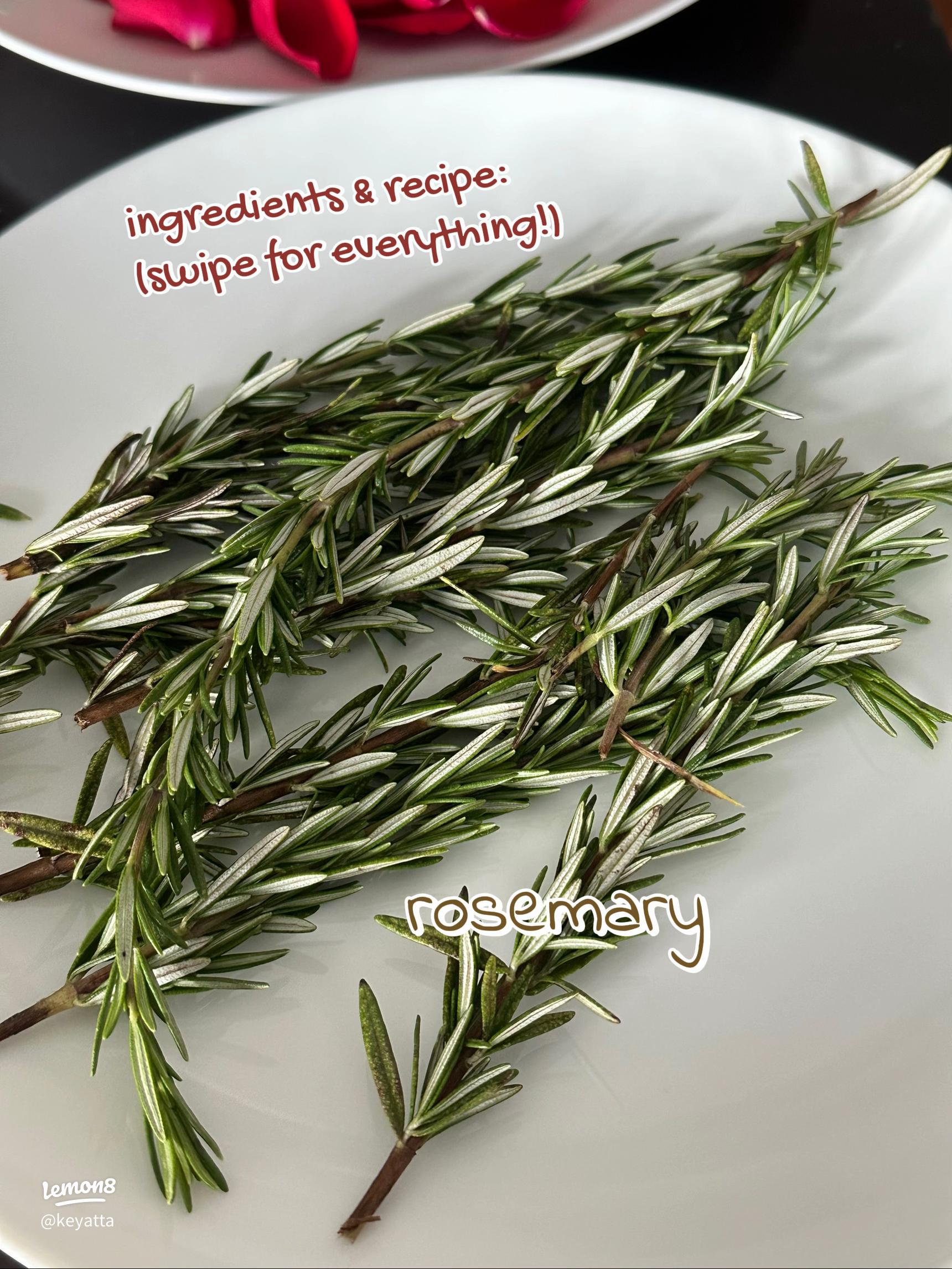 Recipe 1 - The Rosemary and Castor Oil Growth Powerhouse
