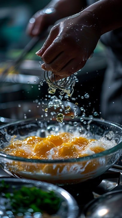Rinse with Cool Water