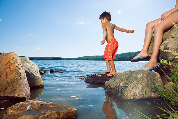 Skipping Water