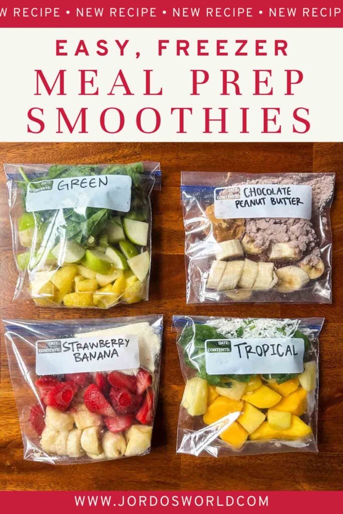 Smoothie Meal Prep Tips for Busy Mornings