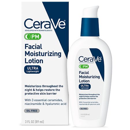 Step 3: Night Moisturizer - CeraVe Moisturizing Cream