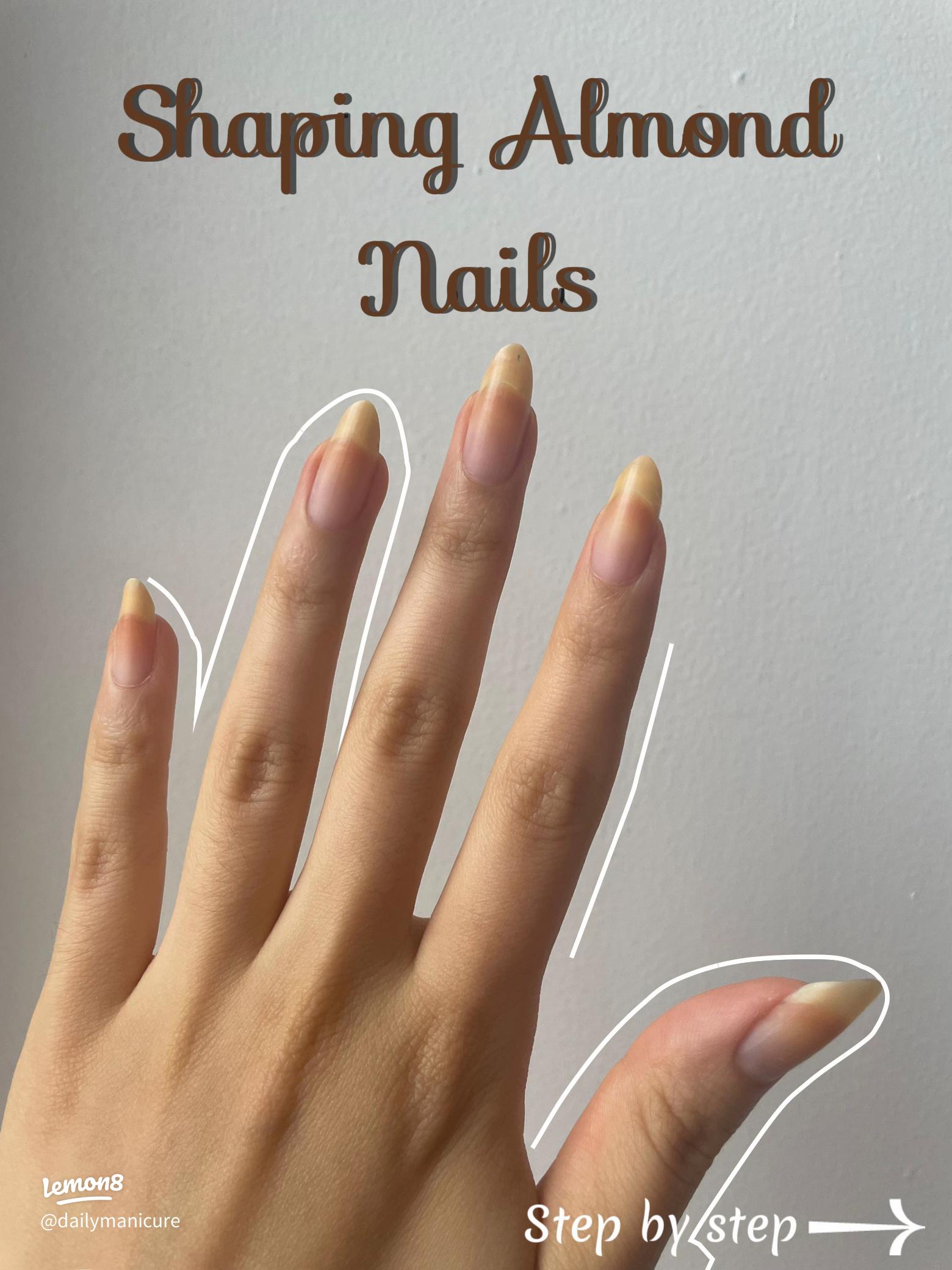 Strengthening Tips for Natural Almond Nails