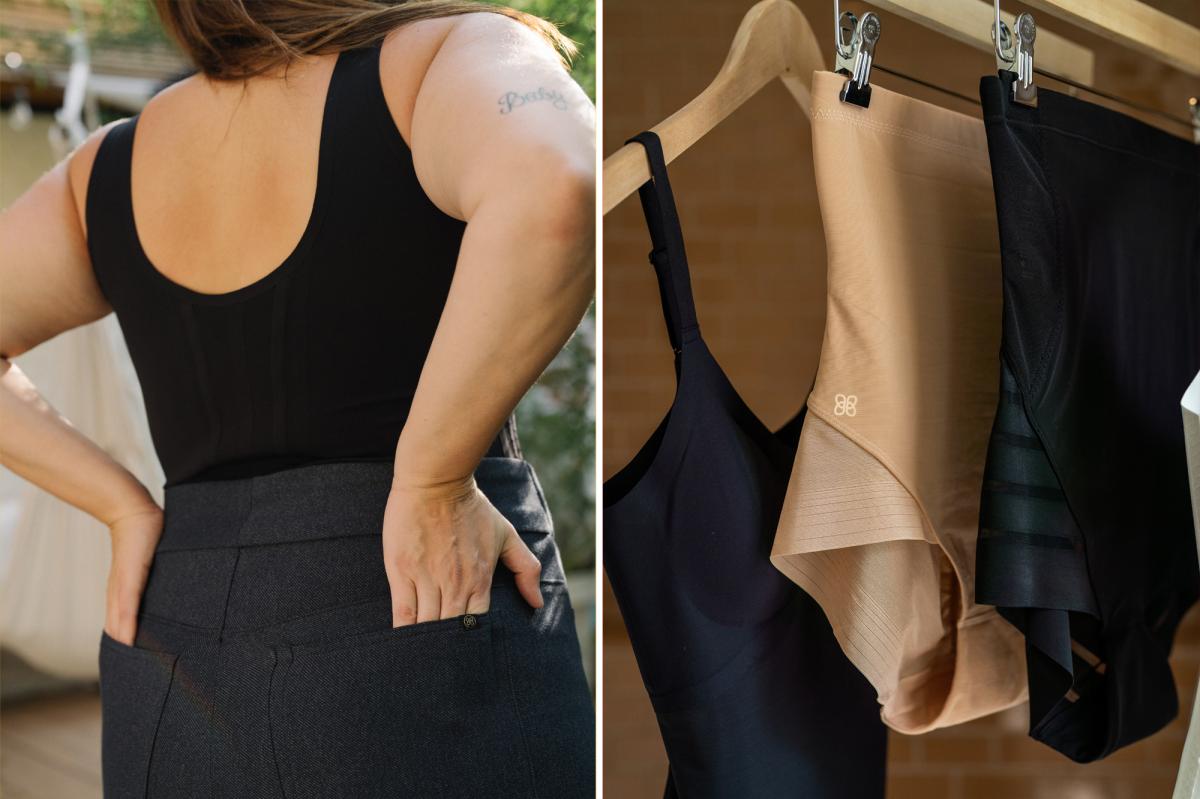 The five most-recommended Honeylove shapewear pieces in editorial product grid
