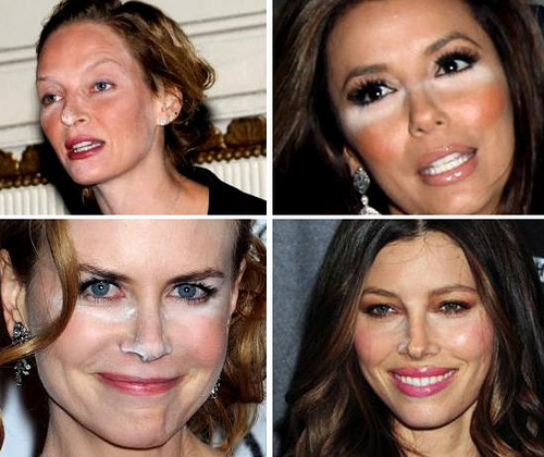 Using White Translucent Powder to Set