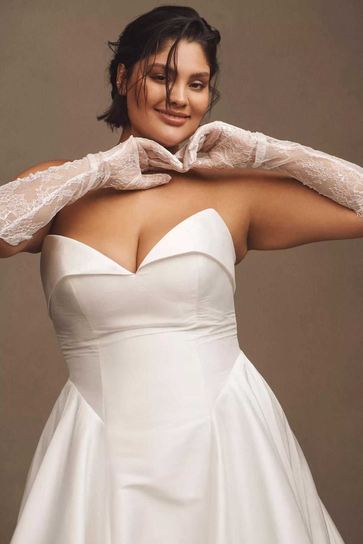 Why an A-Line Wedding Dress Is the Most Flattering Choice for Plus Size Brides