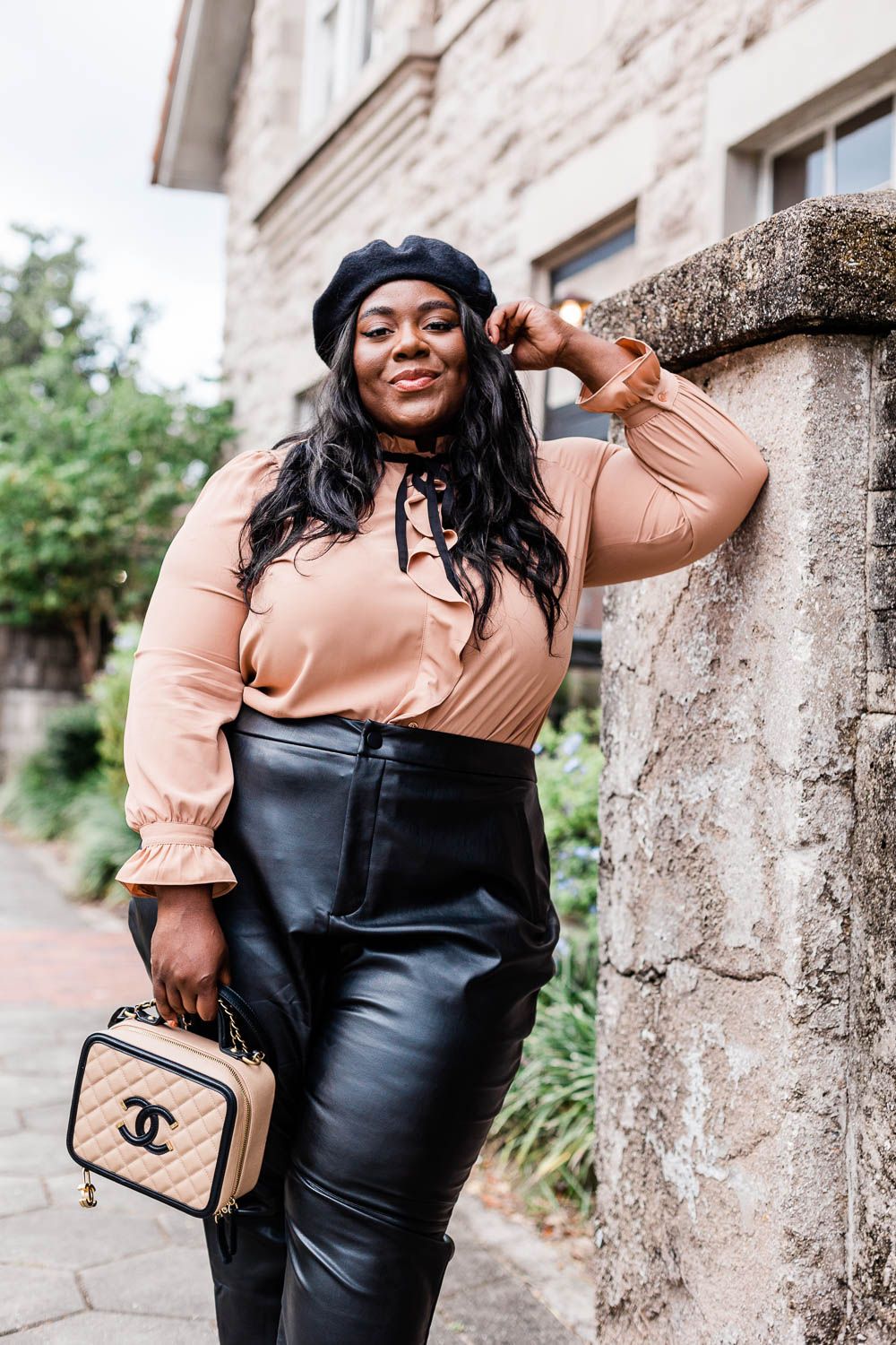 Channeling Lorelai - Bold Prints and Edgy-Feminine Layering