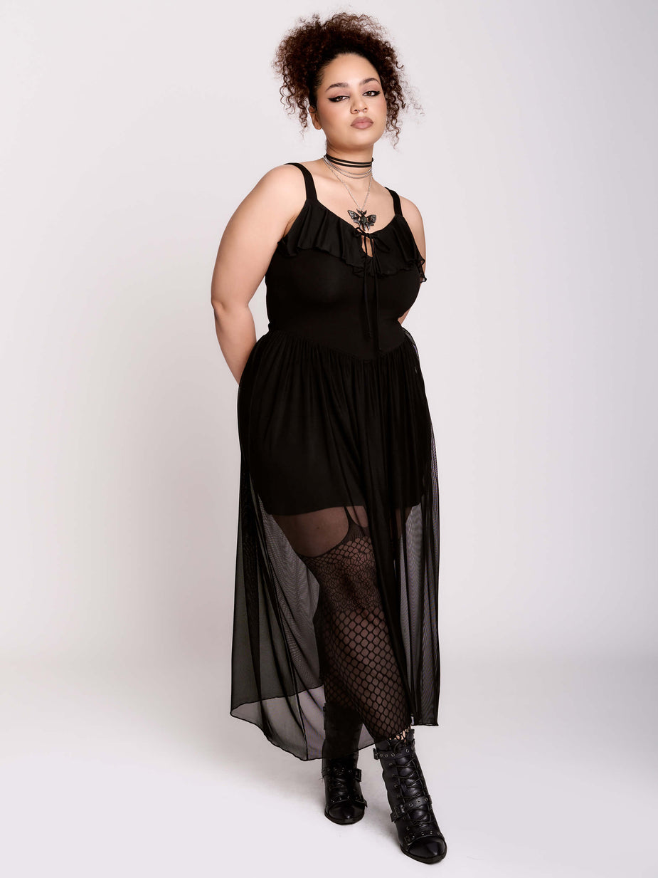 Flowing Dark Layers That Move With You, Not Against You