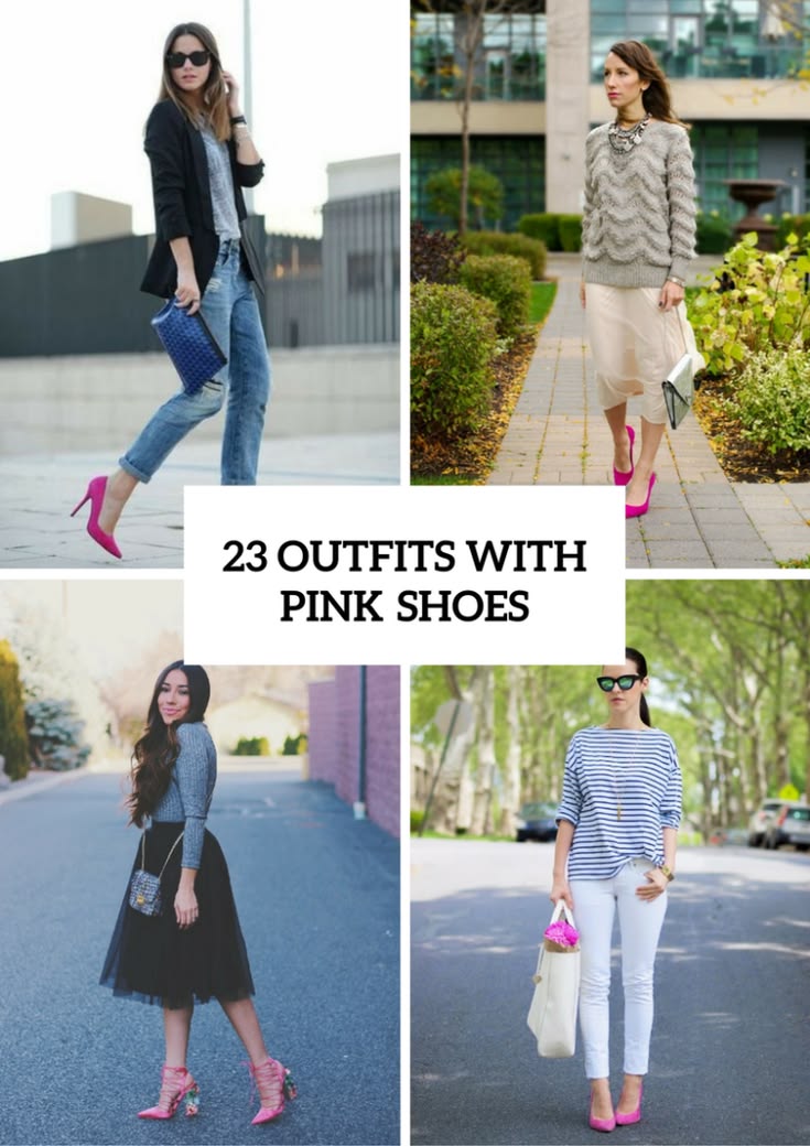 Styling Pink Shoes for Your Proportions