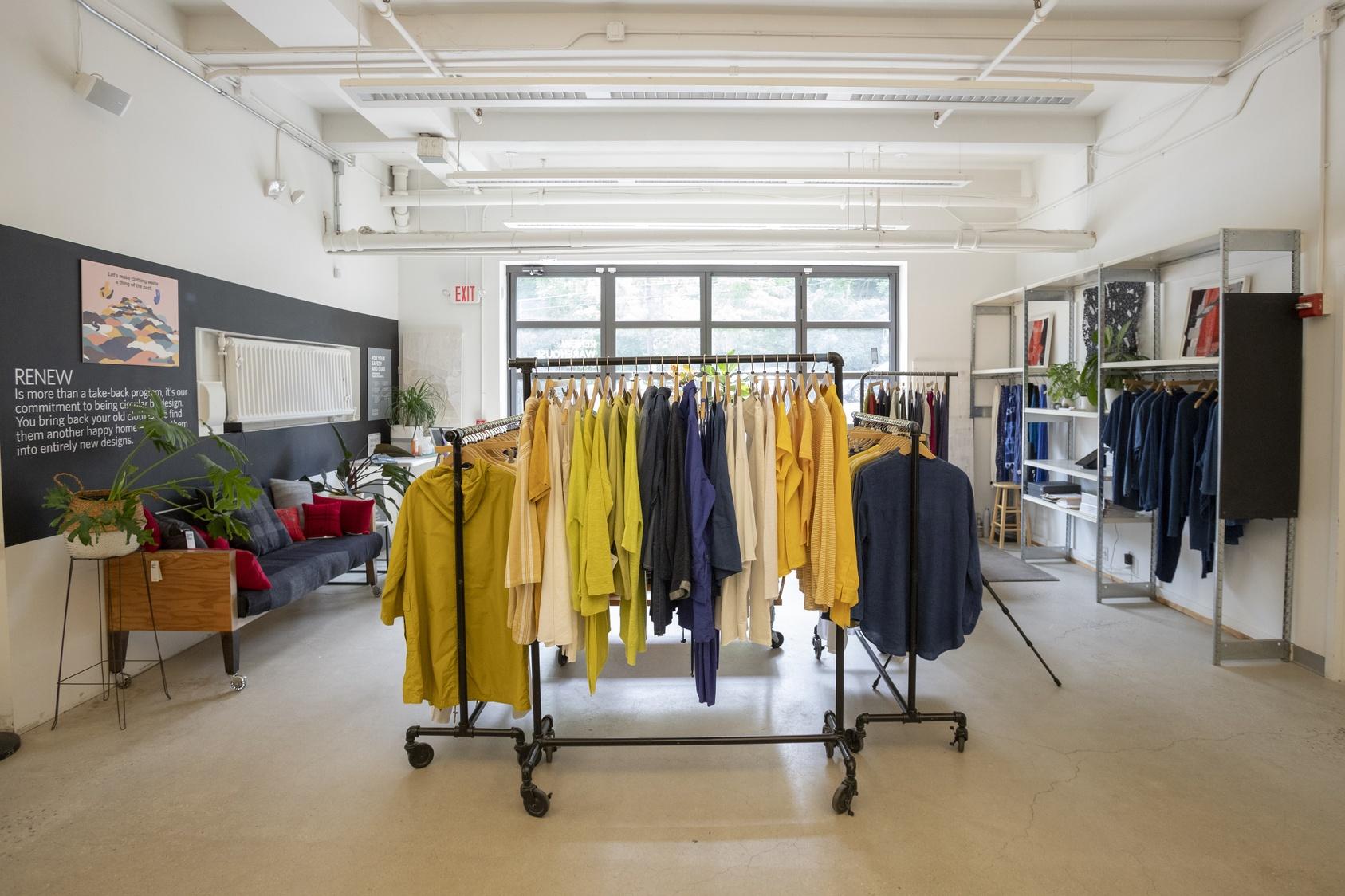 Eileen Fisher Renew take-back program plus-size circular fashion
