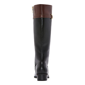 JCPenney Liz Claiborne wide calf knee high boot