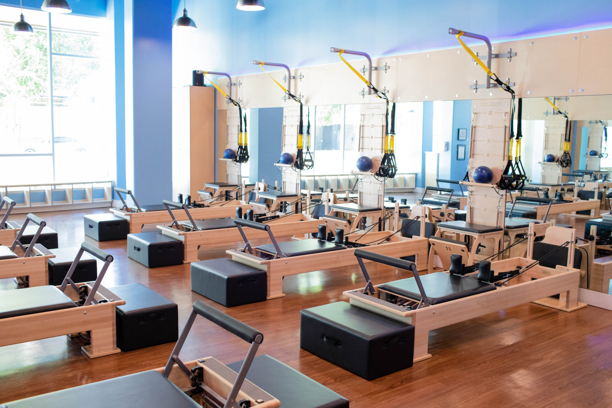 Club Pilates Decatur Georgia reformer studio interior 2026