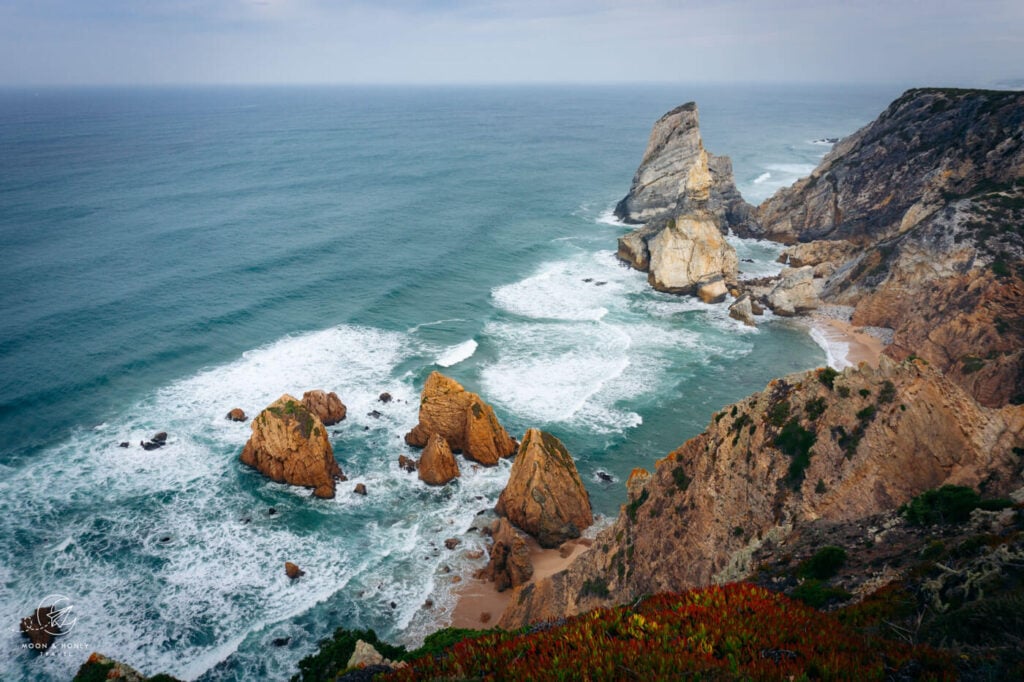 Sintra-Cascais coastal trail cliff path Portugal October