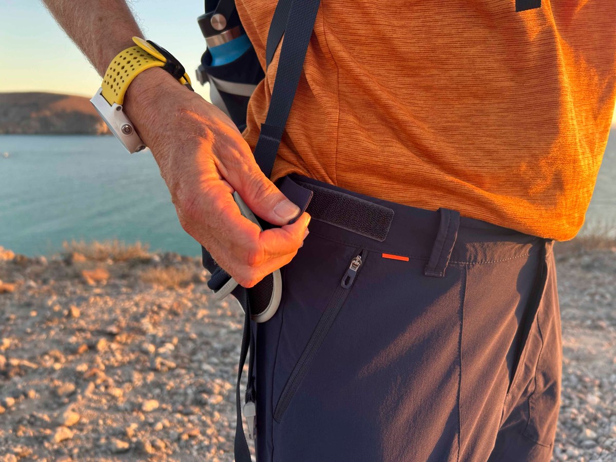 Hiking gear inspection seams stitching durability check