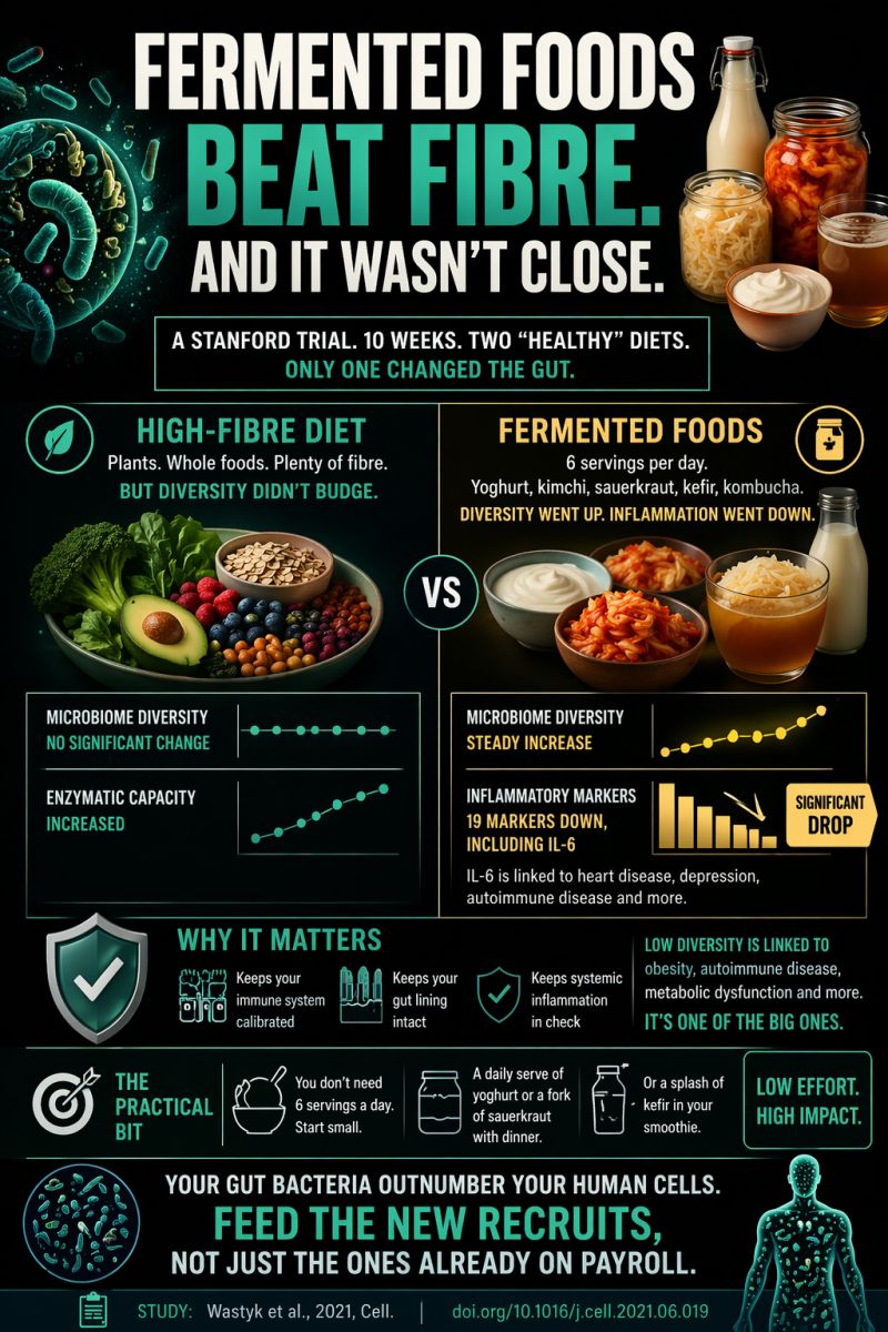 Fermented Foods Earn Their Place