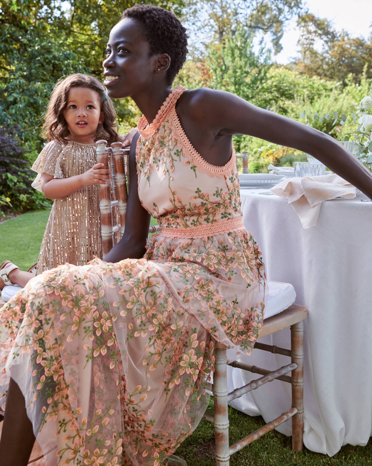 nap dress brunch postpartum bride wedding guest collage