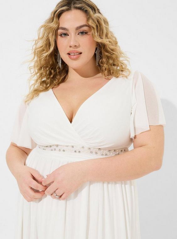 Empire waist summer dress in plus size
