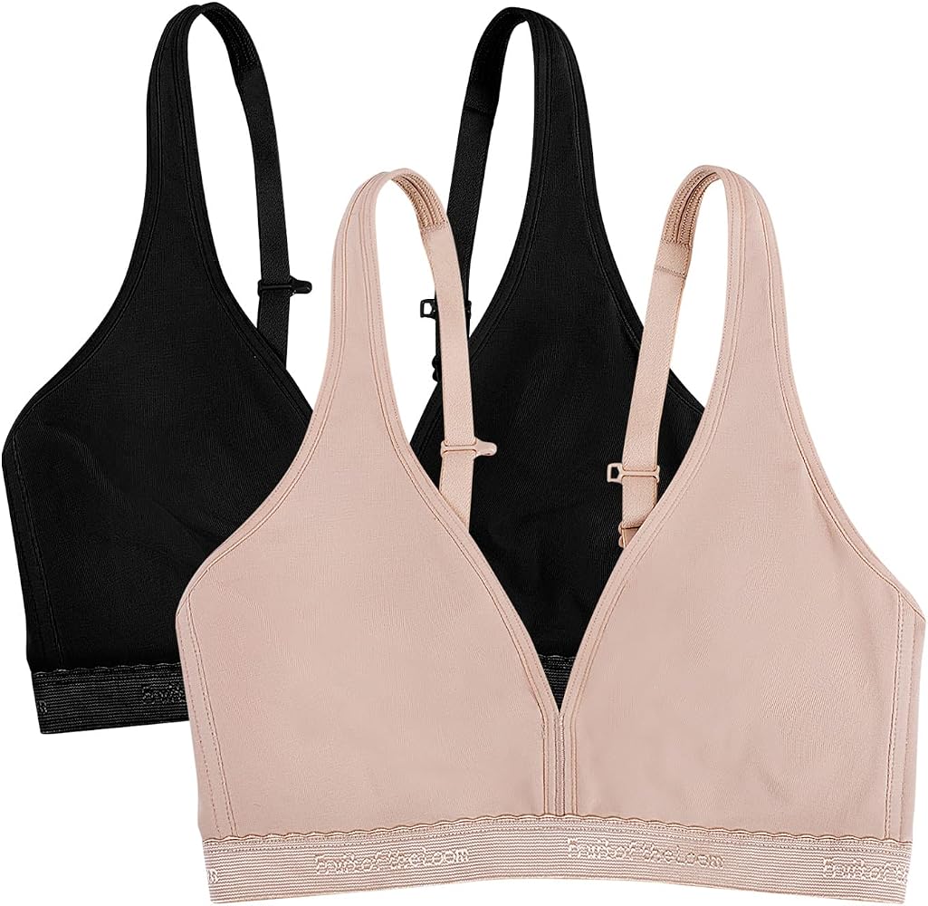 Fruit of the Loom wire-free cotton bra