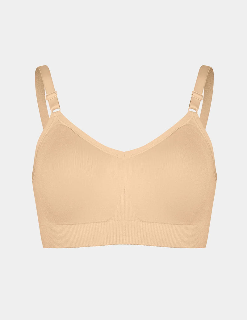 Knix wireless bra with bonded seams