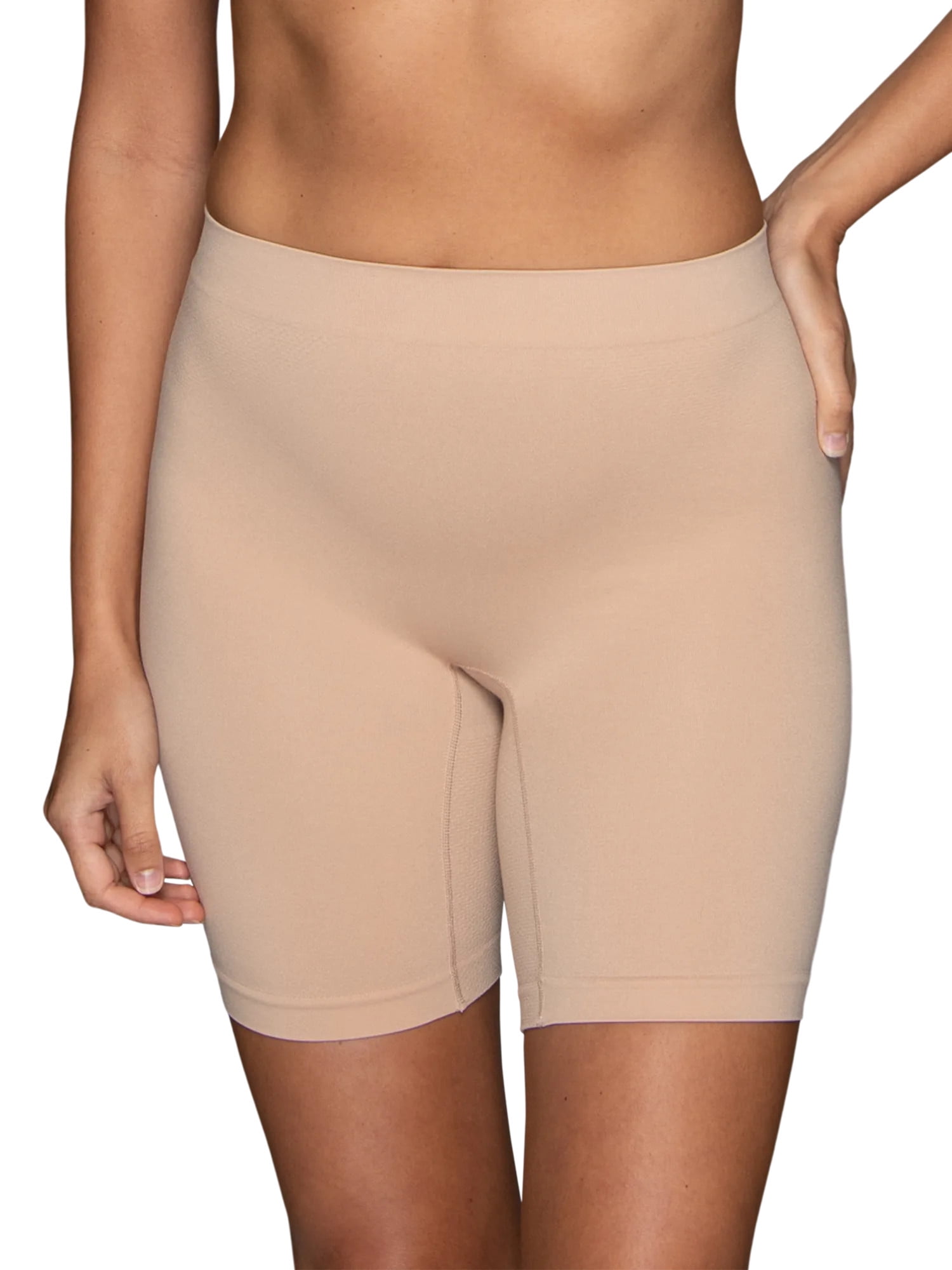 Slip shorts give a smooth, invisible barrier under dresses