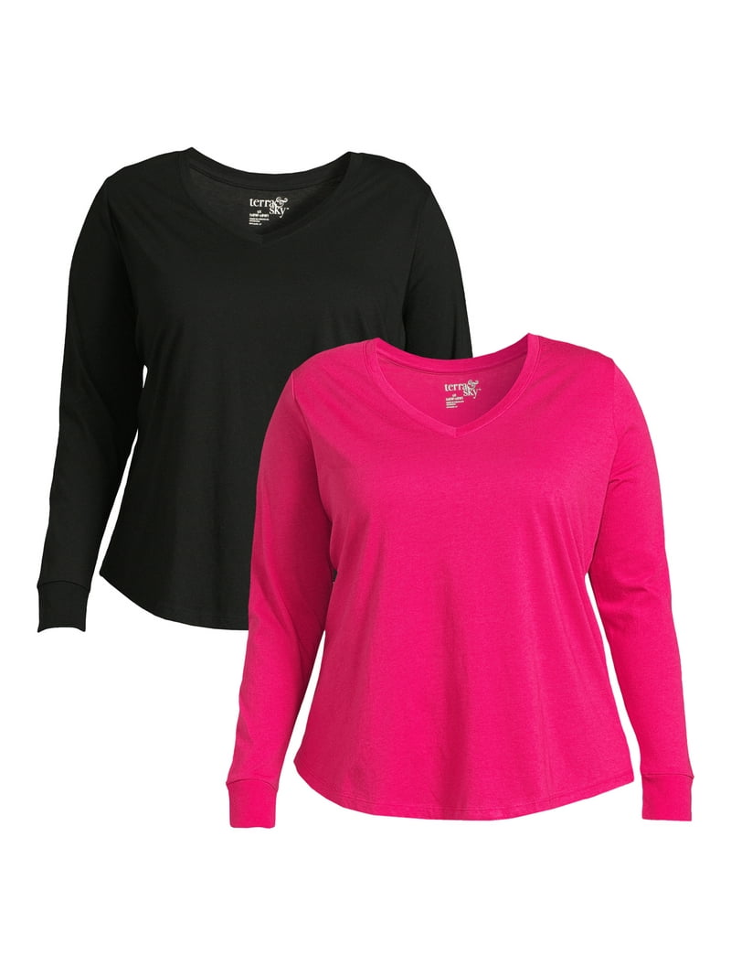 Terra and Sky crewneck tee