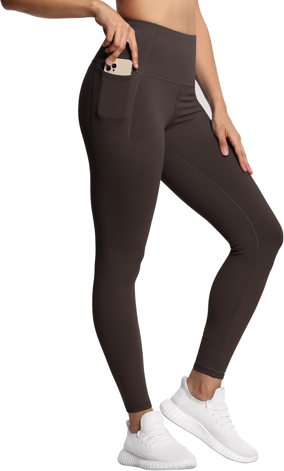 The Gym People high waisted tummy control leggings waistband