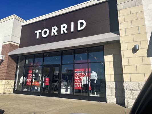 Torrid store front