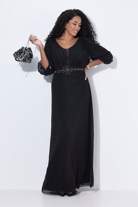Ulla Popken floor length evening gown in plus size