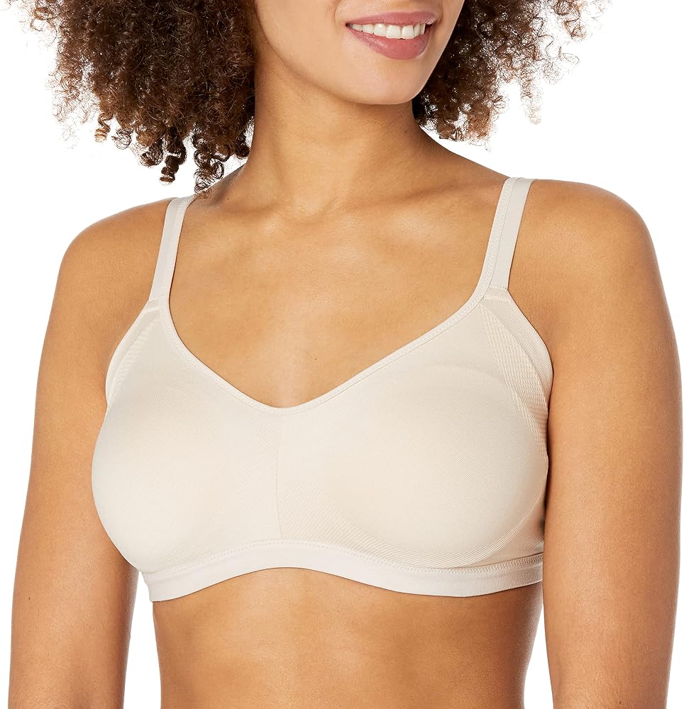 Wire-free full coverage support bra construction